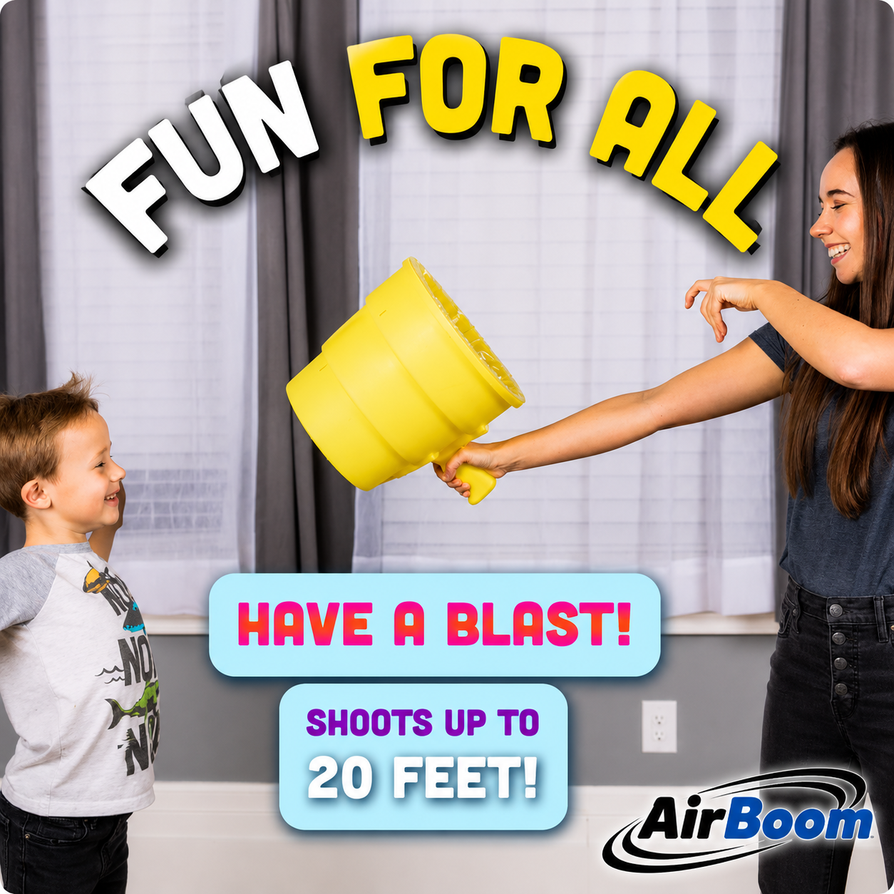 AirBoom™ | Air Vortex Blaster