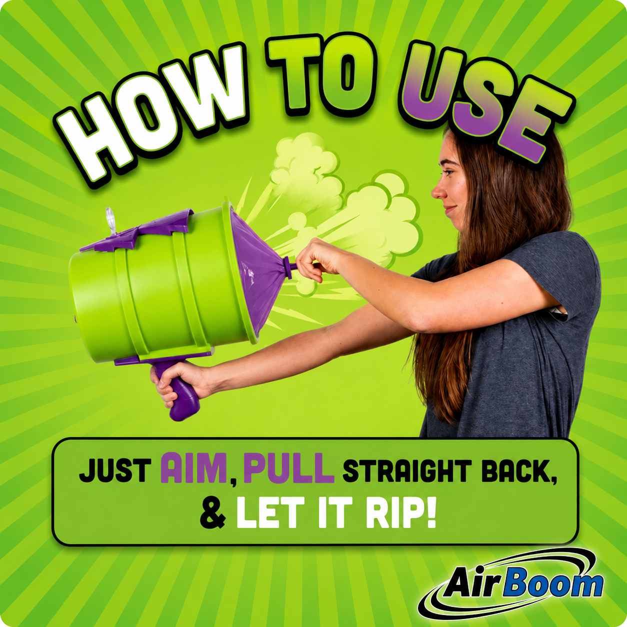AirBoom™ | Air Vortex Blaster