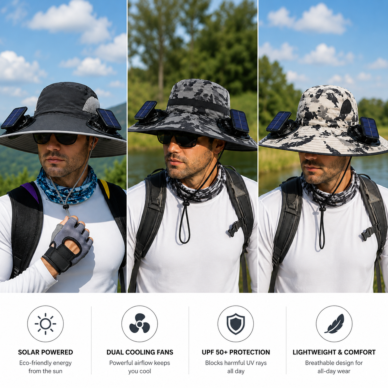 Coolora™ Solar Cooling Hat