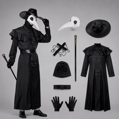 Raven Plague™ | Premium Plague Doctor Costume Set
