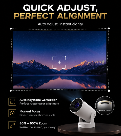 Midnight Beam - Portable Projector