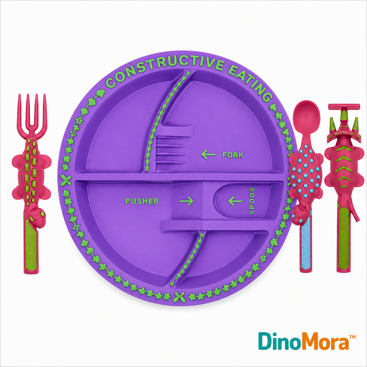 DinoMora™ Toddler Feeding Set