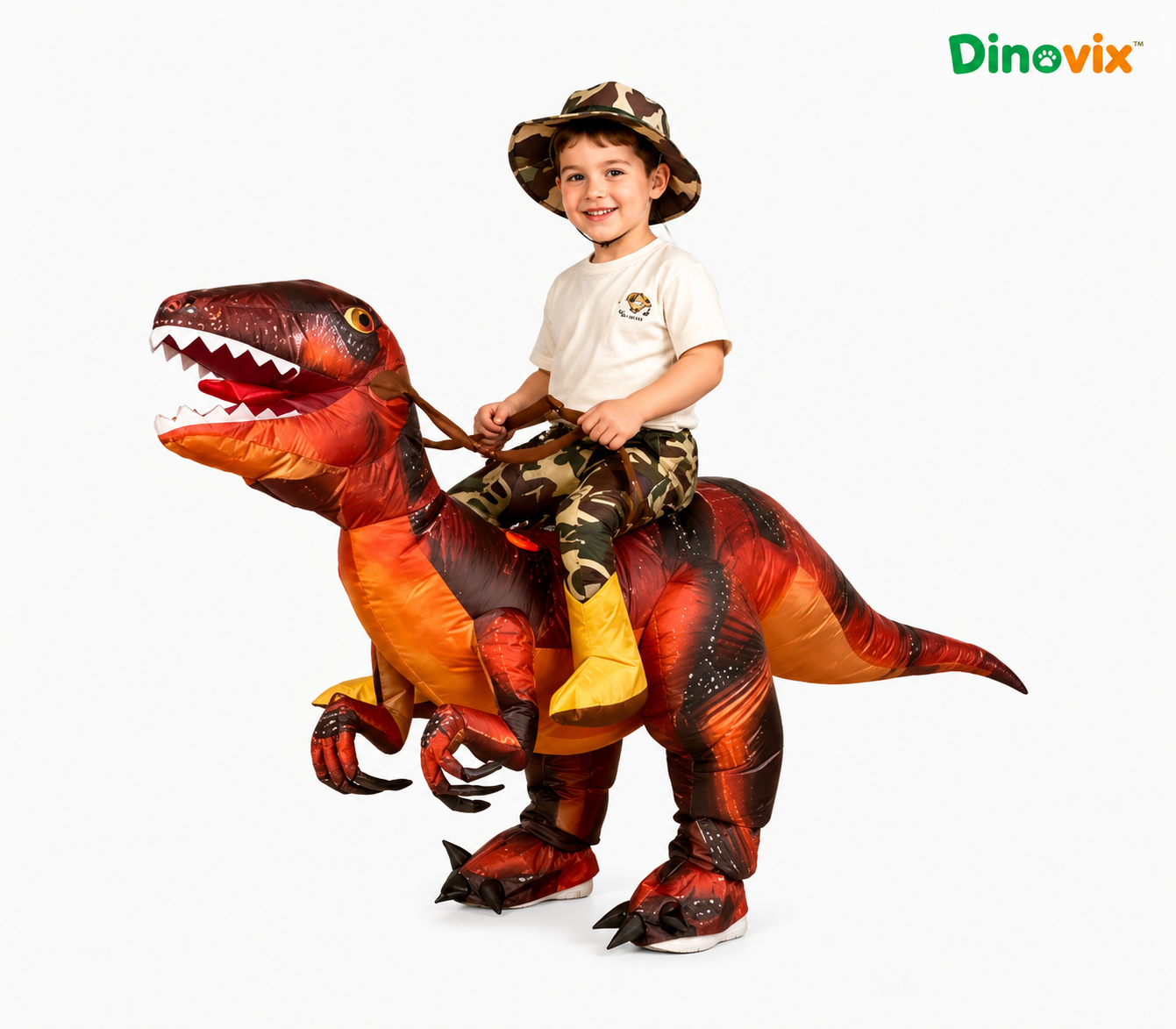 Dinovix™ Kids Inflatable Dinosaur Costume