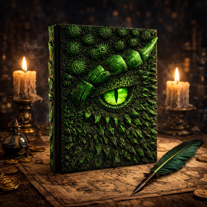 RelicVault™ Dragon Eye Journal